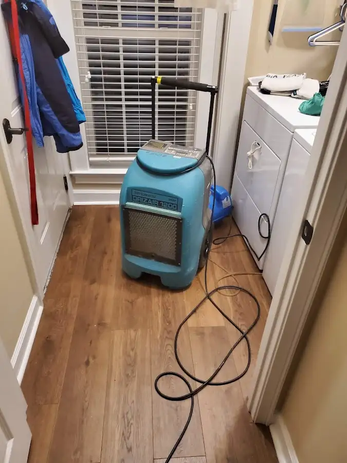 Commercial dehumidifier deployed for Flood Damage Cleanup in Tillamook